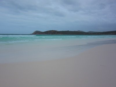 We almost had the beach to ourselves