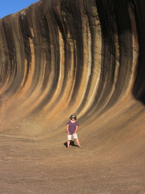 Jackie and Wave Rock