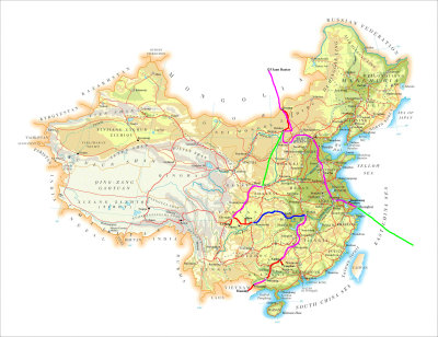Our Route Through China