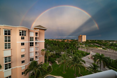 Rainbow over Bacopa