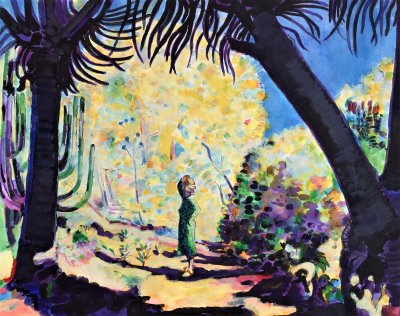 In the Botanic Gardens Soller Mallorca 