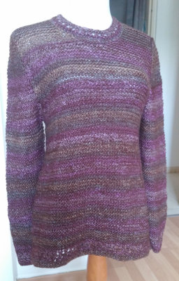 #331 Purple wool blend sweater