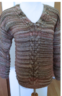 #340 Melange wool blend sweater