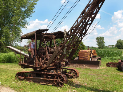 Eve Could Really Dig A Big Garden With This...After She Got It Running That Is.