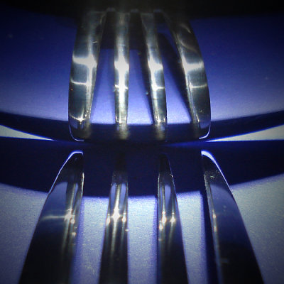 Fork Spoon Reflection