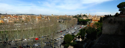 View of Roma from Monte Aventino