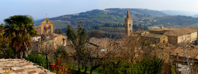 Urbino from the Parco della Resistenza