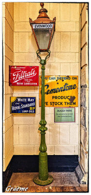 Old Lamp & Signs