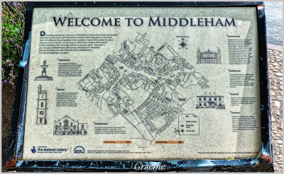 An Old Map of Middleham