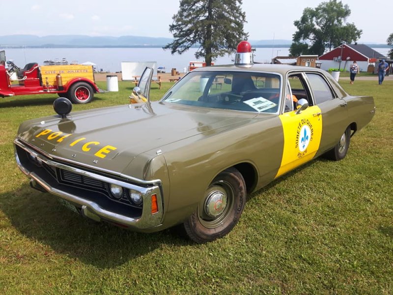 1970 Dodge Police suret du qubec ,Martin Harvey Proppritair /owner 