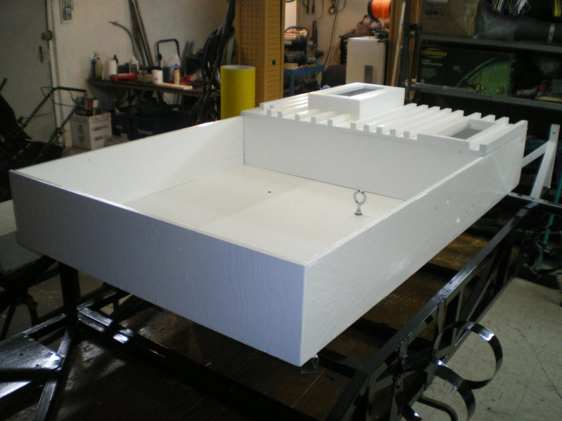 rack wood box 