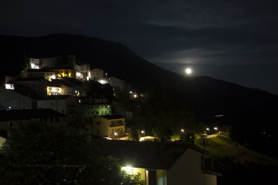 Castelluccio by night