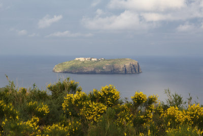 Santo Stefano island from Ventotene