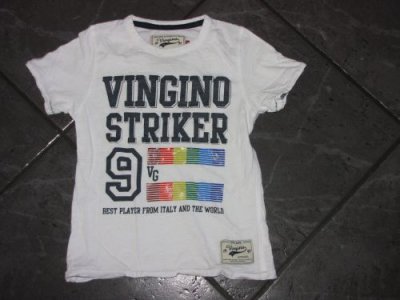 104 VINGINO striker wit shirt 11,00