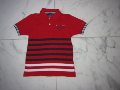 110-116 TOMMY HILFIGER polo rood 16,50