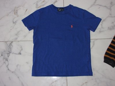 110-116 RALPH LAUREN shirt midblauw 12,50