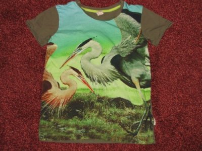 122 WILD vogel shirt 15,00