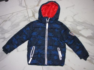 98 FRENDZ blauwe legerwinterjas  21,00