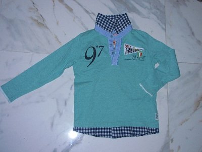 116 VINGINO groen overhemd shirt 16,00