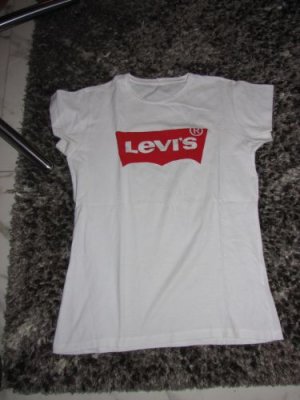 36 LEVIS wit promo shirt 14,00