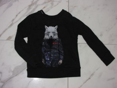 98-104 MB BOYS wolf sweater 16,50