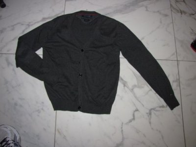 large TOMMY HILFIGER antraciet vest 19,50
