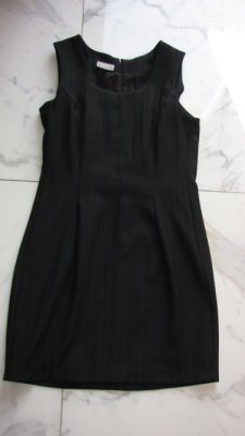 40 EXPRESSO jurk zwart gestreept 20,00