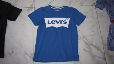 164 LEVI'S midblauw shirt 14,00