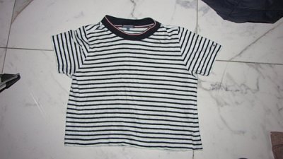 36 TOMMY HILFIGER badstof streep shirt 16,50 