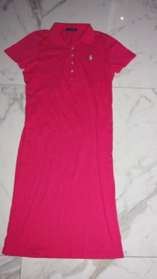 40 RALPH LAUREN roze jurk 25,00