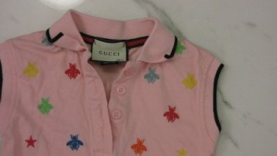 80 GUCCI jurk detail