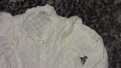 98-104 SISSY BOY  blouse broderie detail