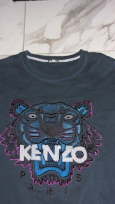 large KENZO sweater detail