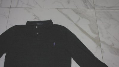 medium RALPH LAUREN rugby antraciet detail