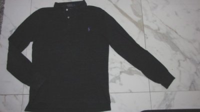 medium RALPH LAUREN antraciet rugby 22,50