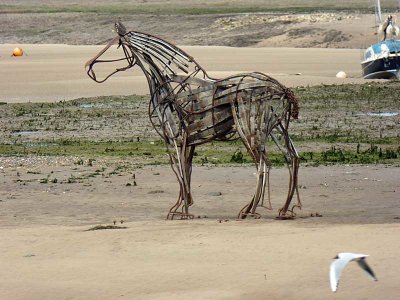horse sculpture - with a history