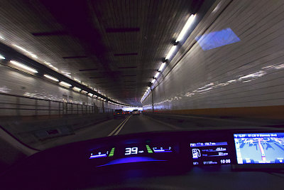 ...heading home via holland tunnel....