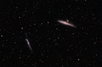 Whale and Hockey Stick Galaxies