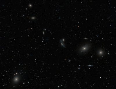 The Markarian Chain of Galaxies in Virgo