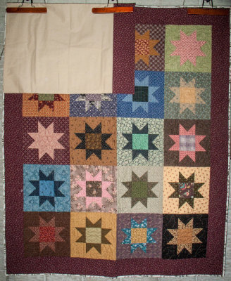 Quilt of Valor with presentation case