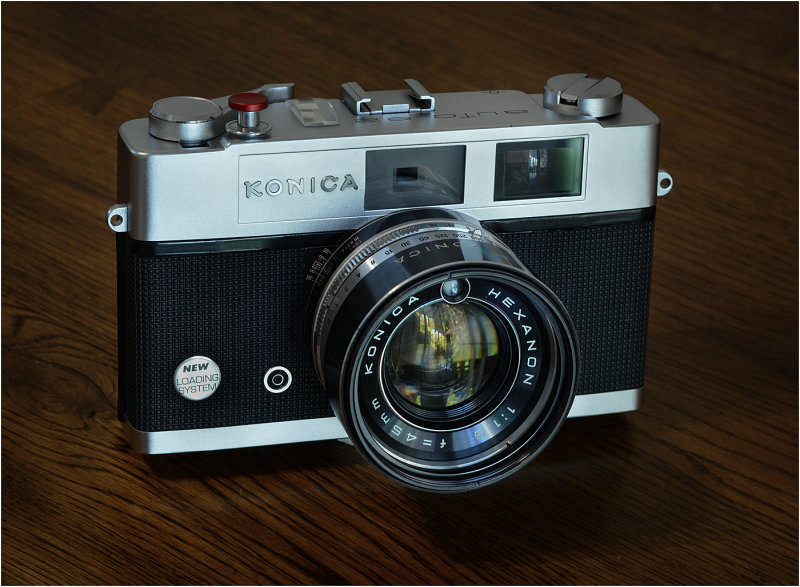 Konica Auto S2, c1974,  version 2, EL (easy load).