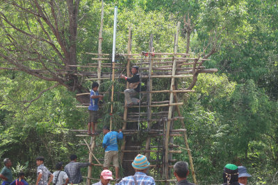 Bun Bang Fai ( Rocket Festival), Muang Samsip 2019