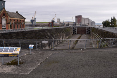 Titanic dry dock & pump house (left)