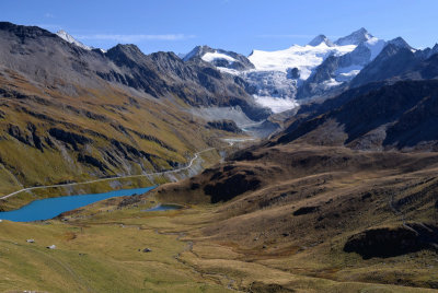 View direction Moiry Glacier