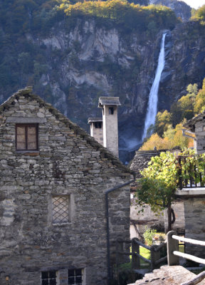 Foroglio's waterfall