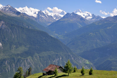 View on Val d'Anniviers