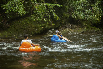 Bryson City with family - August 2020