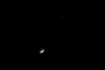 Moon and Jupiter