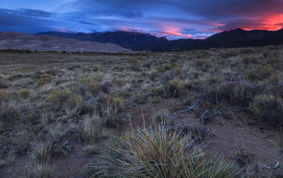 Sunrise at the Great Sand Dunes