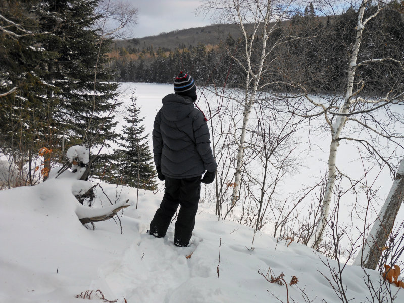 Au nord du lac Mantha